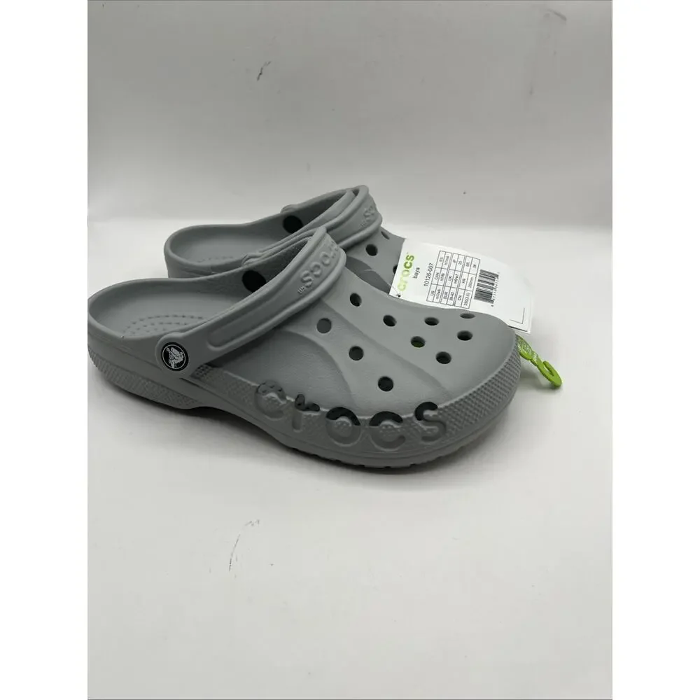 Crocs Adult Baya Clogs Color Gray Size M7/W9 Unisex Shoes